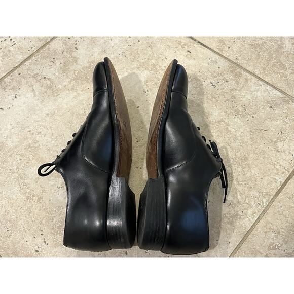 $1250 Church's Consul Black Men’s Leather Cap Toe Oxford Dress Shoes US 8.5 UK - Picture 6 of 11